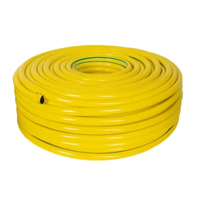 Furtun din PVC, furtun armat , galben, exterior d16mm (1/2")_20m.
