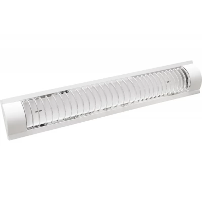 Corp de iluminat pentru bec LED 2x18W 120cm T8 cu grila LPO MegaWatt
