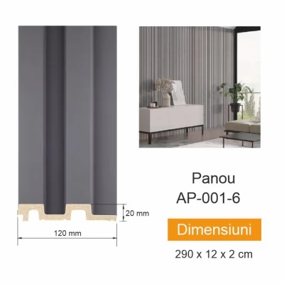 Panou de perete AP 001-6(120x20mm)