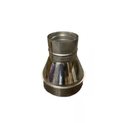 Trecere de la sandwich la neizolata inox 304/430 d160-240 Orizontal