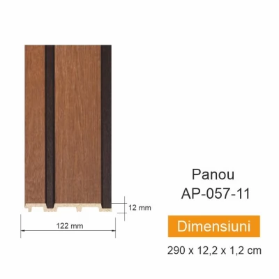 Panou de perete AP 057-11(122x12mm)