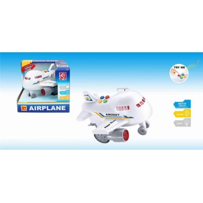 Avion cu inertie "Aircraft" (lumina, sunet) RJ022