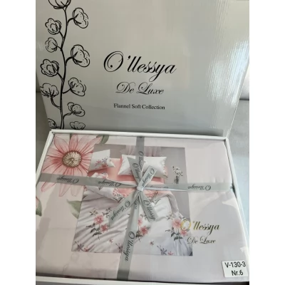 Lenjerie pat flannel set 4pcs euro