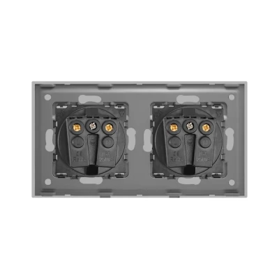 Priza GRI, dubla, 16A/86x157mm / Caligate-thumb-4