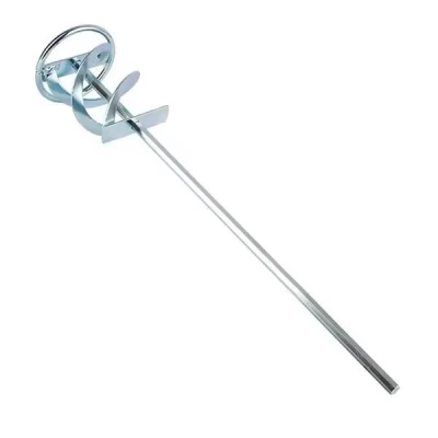 Paleta mixer 80x400mm,pentru vopsele,coada hex,otel,plat-thumb-2