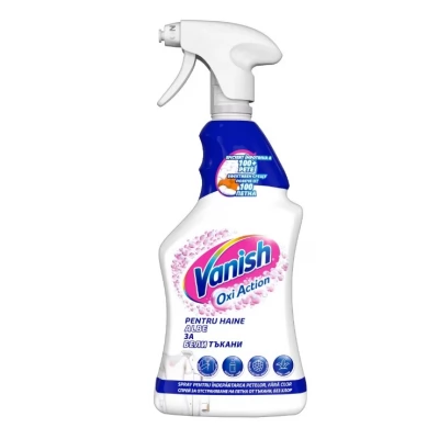 Vanish Oxi Action White Spray-Solutie p/u pete dificile 500ml