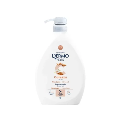 Dermomed Gel de dus Carezza Migdale cu dozator 1L 