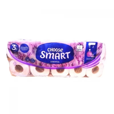 Hirtie igienica 3 str. 1*10 lavanda SMART