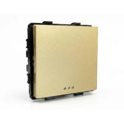 Intrerupator mecanic, GOLD, CAP SCARA, 1 clapa / 16A / Caligate