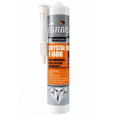 Adeziv crystal FIX-96 transparent farbis 280ml