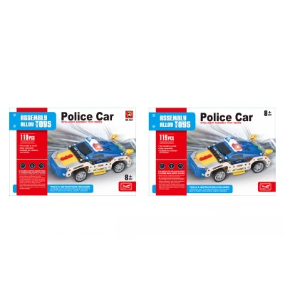 Constructor metalic "Police car" 119 elemente 553