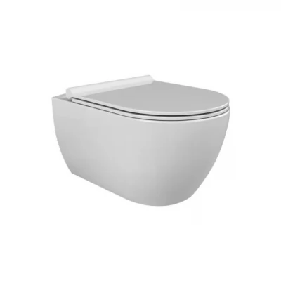 WC Compact Suspendat City+cap.duroplast bella slom no-Rim