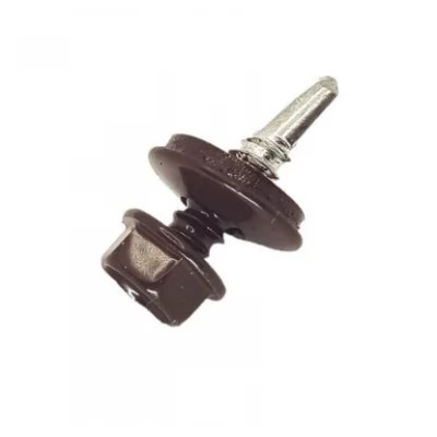 Șurub 4,8x19 autofiletant pe metal/ RAL 8017-thumb-3