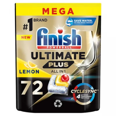 Finish Ultimate Plus All in One Capsule p/u masina de spalat vase Lemon N72