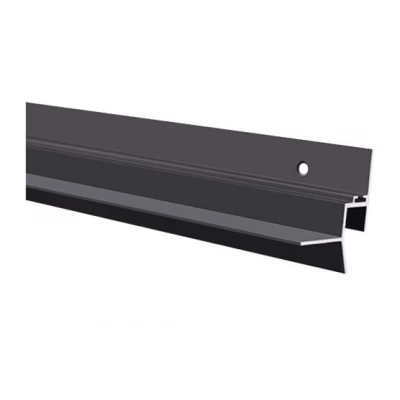 UB2-V2 Profil de tip ascuns p/u tavan, Black Matt 2.5m