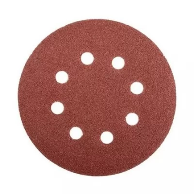 Disc abraziv cu fixare, cu gauri, P150, d125mm