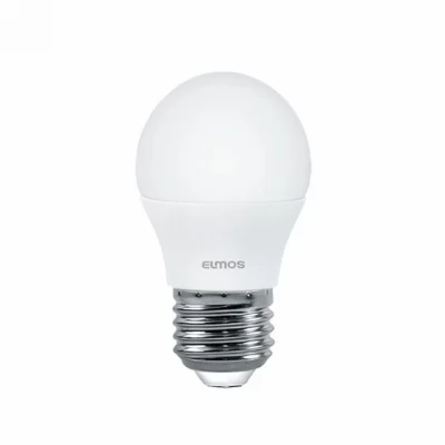 Bec Led G45 6.0W E27 6400K 470Lm Elmos