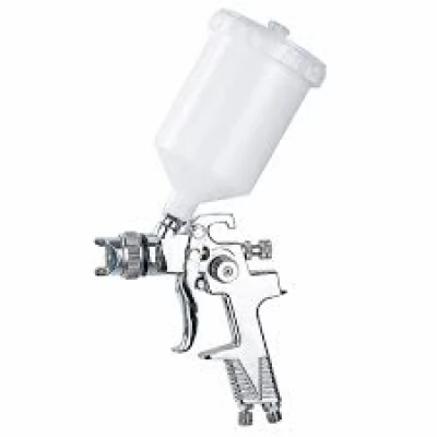Pistol pneumatic de vopsit,cu rezervor superior