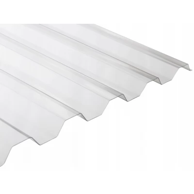 Policarbonat REGALroof Profilat L=1,06x2,5m Incolor UV (Italia)