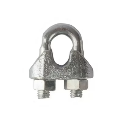 Clema 5.0mm zincata p/u cablu-thumb-2