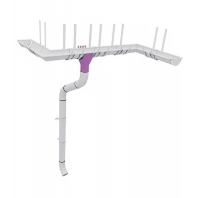 5 Teu de scurgere/voronca RAL 9003-thumb-2