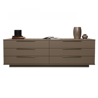 Comodă Bayro Napoli 1800x560x500 gri piatra