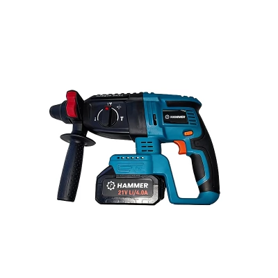 Ciocan rotopercutor cu acumulator , 21 V, 4 500 bpm, 1×4 Ah, 1050 rpm