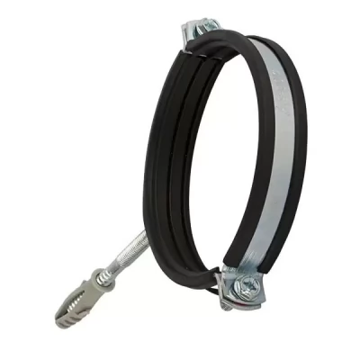 Colier de otel 54-58,_1-3/4" cu garnitura din cauciuc, M 8