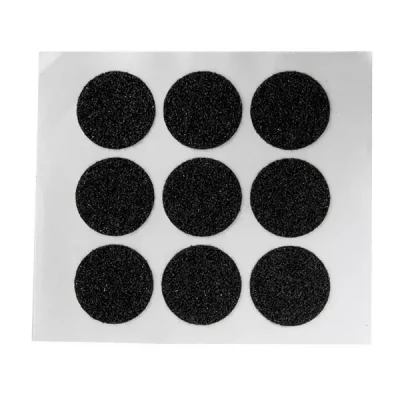 Placa antiderapanta d-50mm, negru, 12 buc