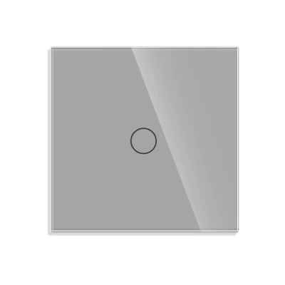 Intrerupator touch GRI 1 clapa, 2way/86x86mm 800w CAP SCARĂ / Caligate-thumb-2