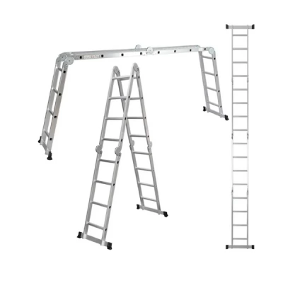 Scara multifunctionala din aluminiu 4sectiuni 6trepte