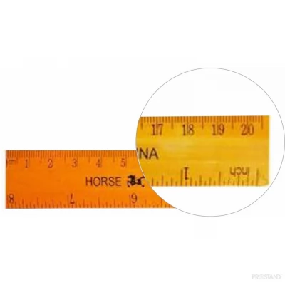 Rigla lemn 20cm CM20 / 8020 