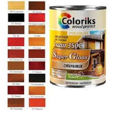 Lac colorant Lazur 350C Coloriks 121 0.75L Cires