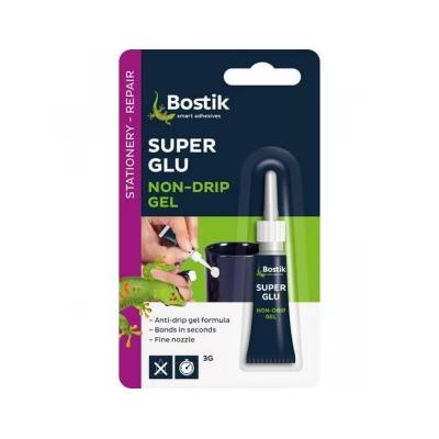 Adeziv Super Glue Non-Drip,Gel 3G Bostik Glue Fix