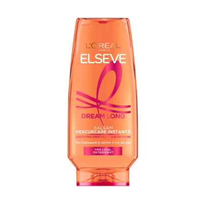 Balzam Elseve 390ml pentru par deteriorat cu cheratina
