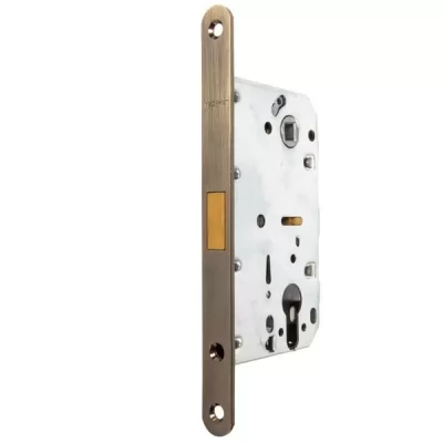 Broasca ingropata sub cilindru, inchizatoare magnet, 132х76х14mm backset 50mm, interax 85mm