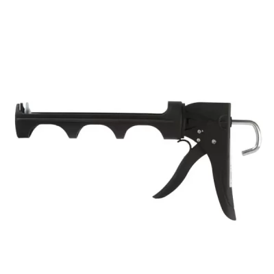 Pistol pentru silicon, semideschis, din plastic
