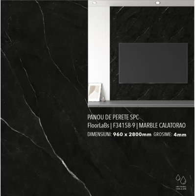 Panou de perete SPC Marble Calatorao 2800x960x4mm