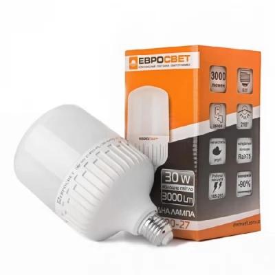 Bec Led 30W 220V 6400 E27 Евросвет