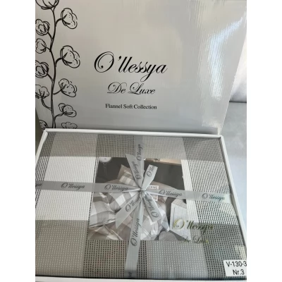 Lenjerie pat flannel set 4pcs euro