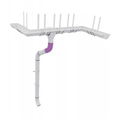 7 Cot burlan inferior/superior 60 gr. RAL 9003-thumb-2