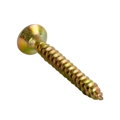 Surub 2,5x16 universal p/u lemn, zinc. galben 200buc-thumb-2