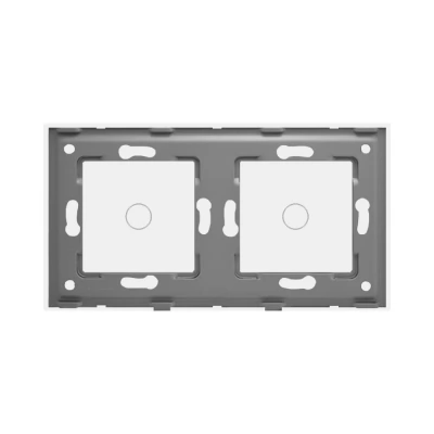 PANOU DIN STICLA touch ALB, 1 clapa + 1 clapa / 86x157mm / Caligate-thumb-4