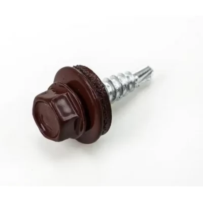 Șurub 4,8x25 autofiletant pe metal WKRET/ RAL 8017-thumb-2