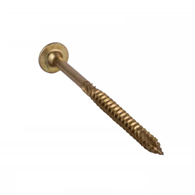 Surub autofiletant 8x140 cu cap plat si saiba TX40-thumb-2