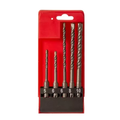 Set burghiu 5buc pentru beton SDS-Plus EXTRA 5-10mm HSS