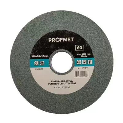 Piatra abraziva 150x20x32mm p/u slefuit metal-thumb-1