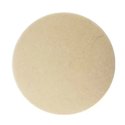 Disc de lustruit 125x10mm din pasla, prindere Velcro