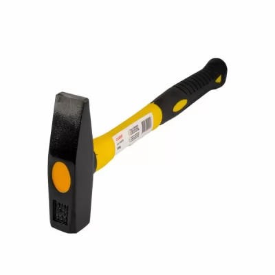 Ciocan p/u lacatusi_1,0 kg cu maner din fibra de sticla cu cauciuc
