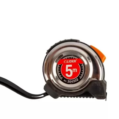 Ruleta 5m x19mm cu corp metalic cu autostopul C